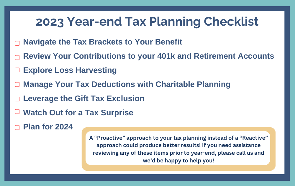 7 Year-End Tax Planning Strategies for Microsoft Professionals