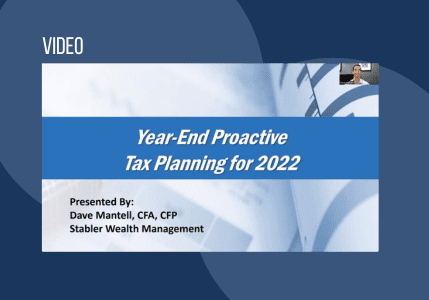 Year-End Proactive Tax Planning for 2022